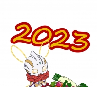 【单人】扳机，是当时2023新年画的Q版贺图